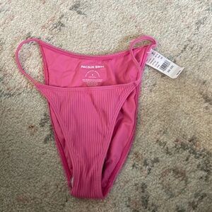NWT Pacsun Swim Bottoms Pink Small